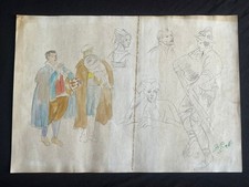 BARTOLOMEO PINELLI drawing and