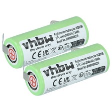 2x Batteria per rasoio Philips