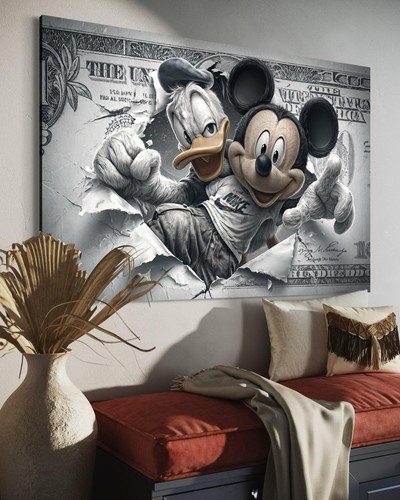 Quadro tela topolino - quadro,