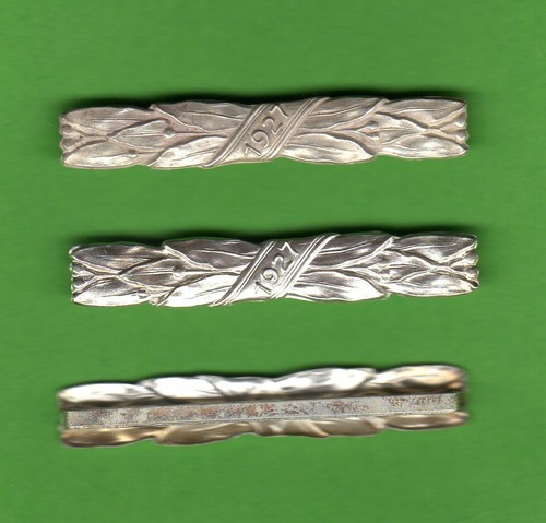 Fascetta argento 1927 per - 1927,