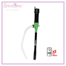 POMPA MANUALE A BATTERIE/PILE PER TRAVASO LIQUIDI RIBIMEX