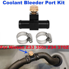 Kit porta spurgo liquido di raffreddamento alluminio per Nissan Z33 350z Z34 370Z Infiniti G35 G37