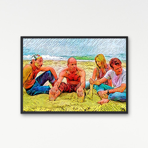 Poster quadro disegno movie - poster,