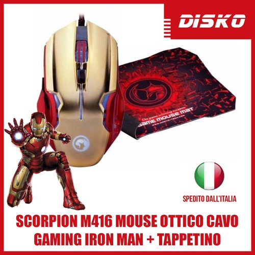 Scorpion m416 mouse ottico - scorpion,