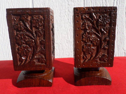 Portacandele legno - in,