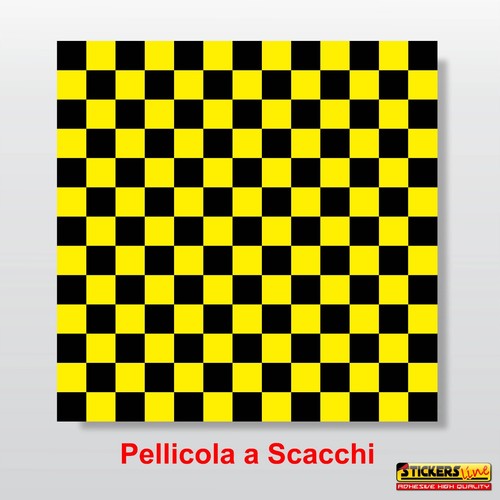 Pellicola adesiva scacchi - pellicola,