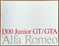 ALFA ROMEO 1300 JUNIOR GT/GTA