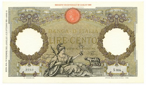 100 lire capranesi - 100,