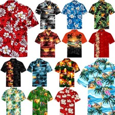 Camicia Uomo Hawaiana / 100%
