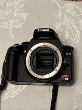 Canon EOS Rebel XT, corpo e cinturino, solo per parti di ricambio!