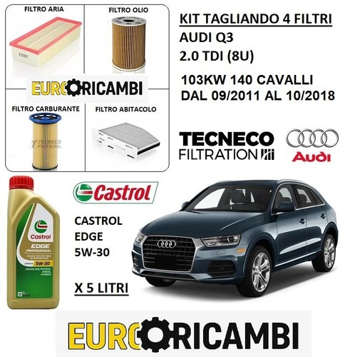Kit tagliando filtri olio - tagliando, e