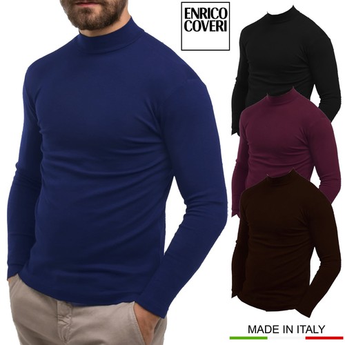 Maglione uomo lupetto rasato