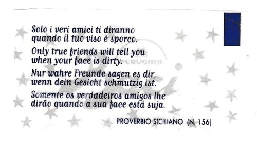 Cartiglio messaggino baci - messaggino,