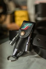 "10 Porta chiave tripla"  custodia macchinista capotreno manovratore ferroviere 