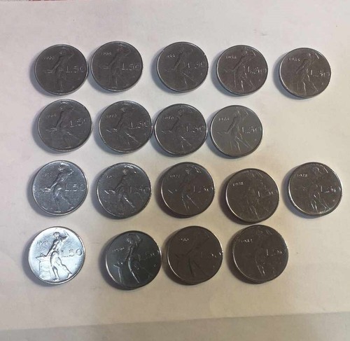 Lotto monete 50 lire - 18,