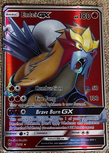 Carta pokemon entei - pokemon, 71/73