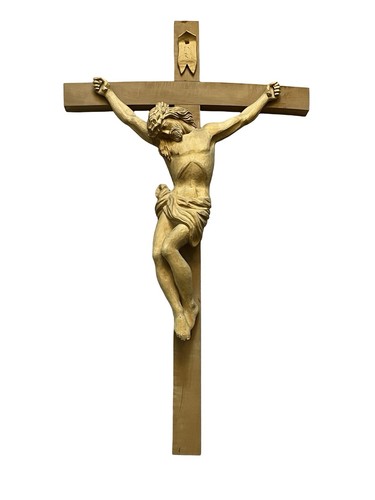 Figura religiosa legno - religiosa, in
