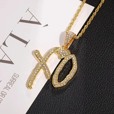 Ciondolo "XO" diamante creato