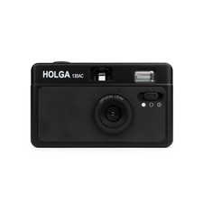 Fotocamera Holga 135AC 35mm nera fotocamera analogica motorizzata piccolo schermo analogica