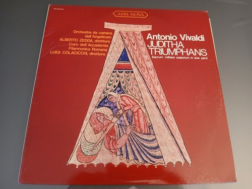 Vivaldi juditha - lp,
