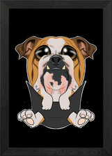 Poster Bulldog inglese
