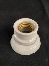 Ricambio Porta Lampada Applique  Ghiera Ceramica/Replacement Light