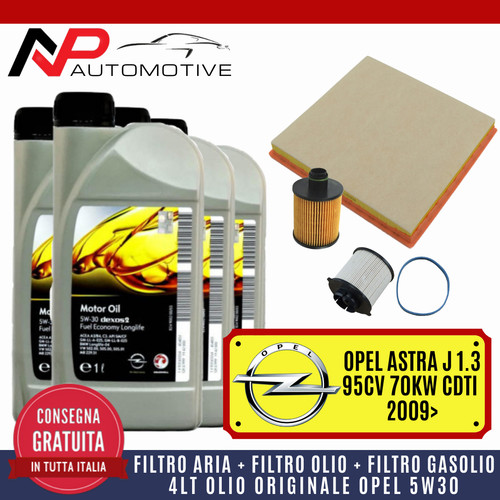Kit tagliando opel astra 3 - tagliando,