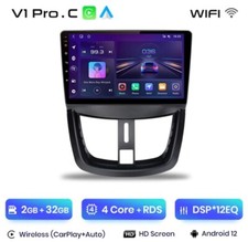 RADIO 2 DIN PER PEUGEOT 207