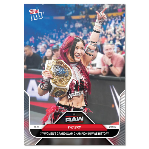 Topps wwe wrestling 2025 - wrestling,