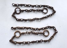 manette antiche a catenella in