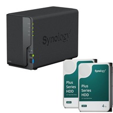 Synology DiskStation DS223 2 alloggiamenti server NAS chassis vuoto + 2 x Synology Plus