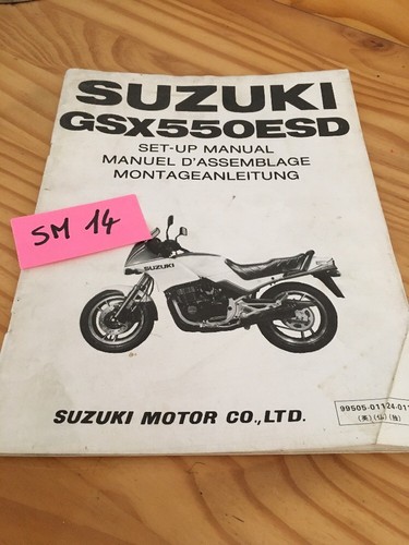 Suzuki gsx550esd gsx550 - suzuki,