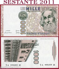 ITALIA ITALY - 1000 1.000 Lire