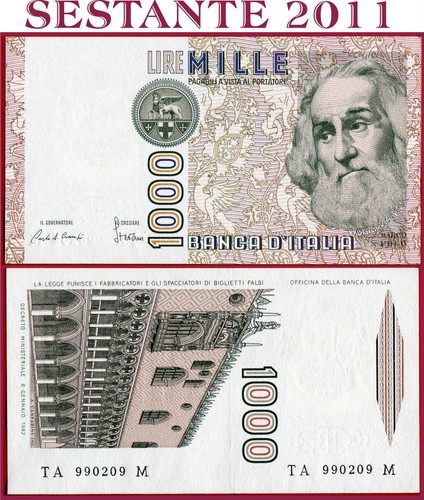 Italia italy 1000 - italy, 1.000