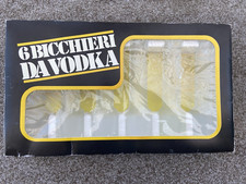 SET OF 6 VINTAGE BICCHIERI DA