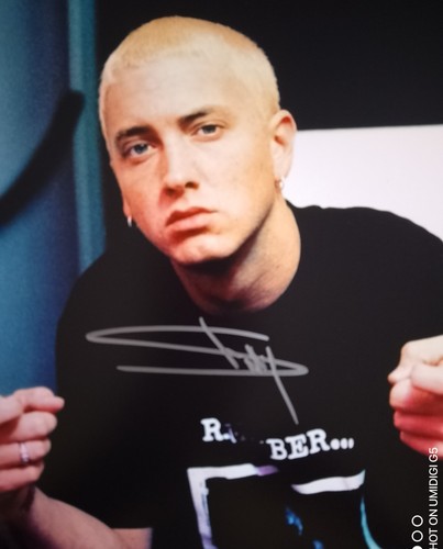 Eminem firmato 10 foto - eminem, x