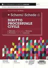 Schemi e schede di diritto processuale civile (XIX ed. Simone)