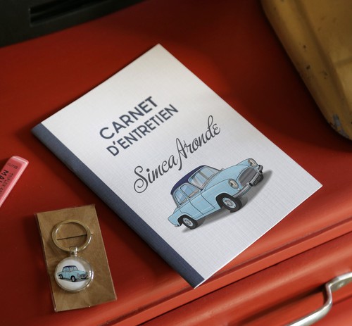 Porte clés carnet - porte-clés, +