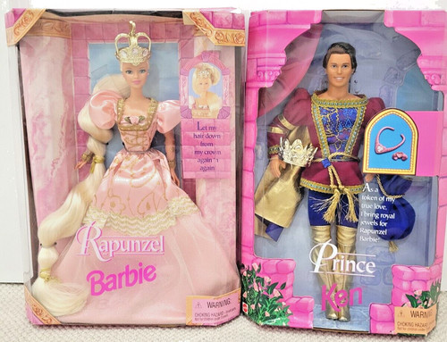 Barbie come rapunzel - "rapunzel", +