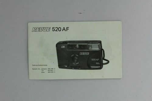 Revue 520 manuale - af,
