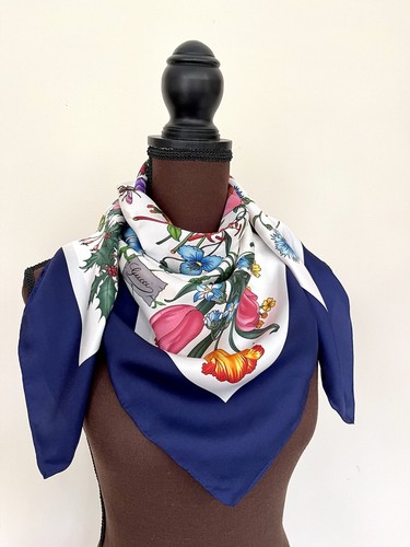 Sciarpa gucci seta stampa - seta,