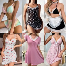 Sexy-Lingerie-Babydoll-Pigiama