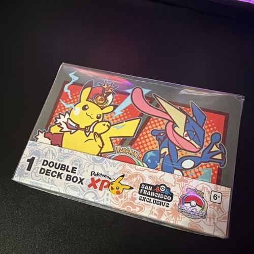 Box doppio deck pokémon - box,