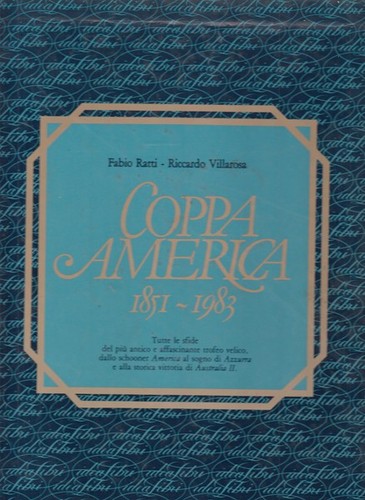 Coppa america 1851 1983 ratti - coppa,