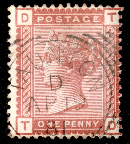 1880 one penny - 1880-81,