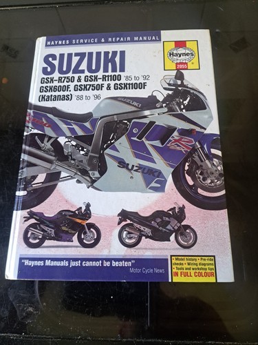 Suzuki gsx r750 r1100 600f - suzuki,