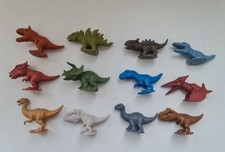Collezione completa di Dinosauri Varus 12 personaggi, Kinder Surprise Rubber Toys