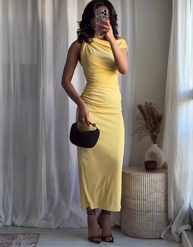 Zara nuovo abito donna midi - zara,