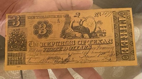 Dollari 1841 repubblica del - 3,