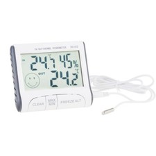 TERMOMETRO IGROMETRO digitale sonda esterno interno misura temperatura umidita'